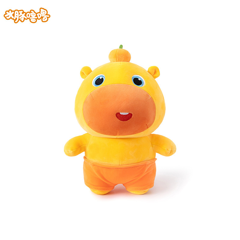 Duolove 共同ブランドの本物のカピバラ ルルぬいぐるみ人形なだめる睡眠人形 Douyin インターネット有名人の装飾品卸売