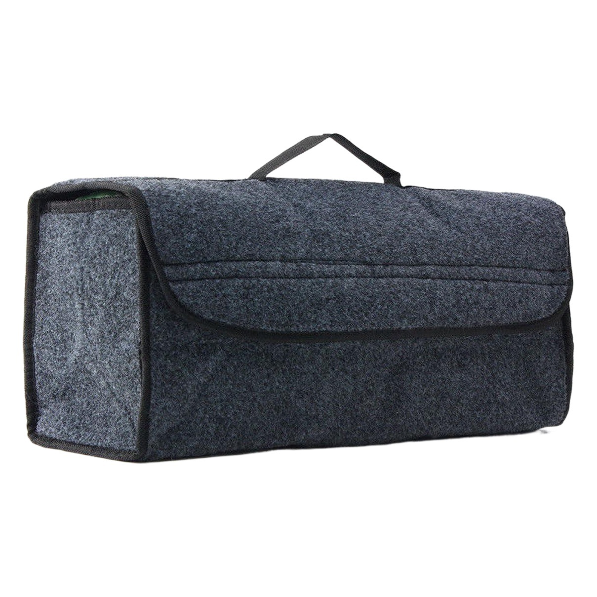 Transfronteriza portátil de fieltro bolsa de almacenamiento de maletero de coche bolsa de almacenamiento de coche caja de almacenamiento plegable caja de almacenamiento