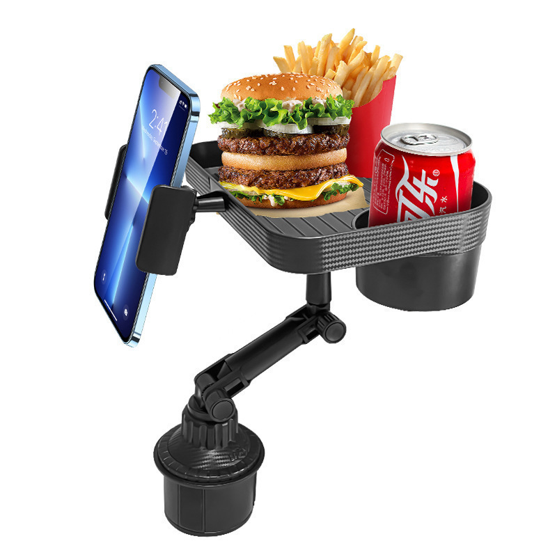 Car Tray, Cup Holder, Dinner Plate Storage Rack, Car Passenger Seat Drink Table, Rear Seat Snack and Phone Holder