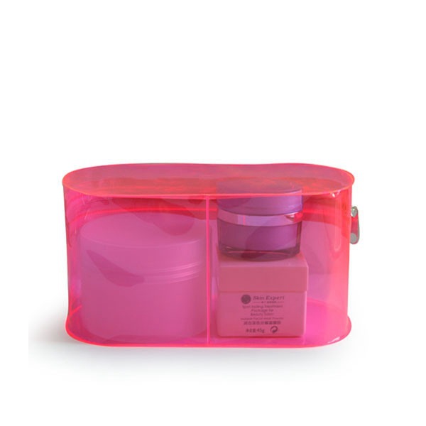 ����ֱ��͸��PVC��ױ��ϴ������PVC��������ױ�� ��ӡLOGO