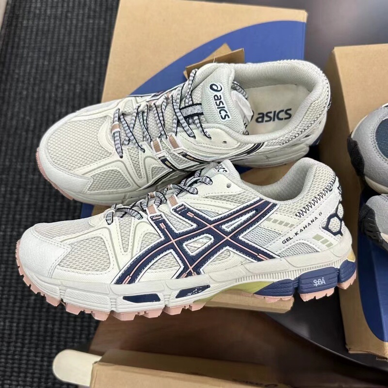 Putian Gel-Kahana 8Th Generation Retro Shock-Absorbing and Wear-Resistant Dad Shoes Outdoor Mesh Rebound Sports Shoes for Men and Women