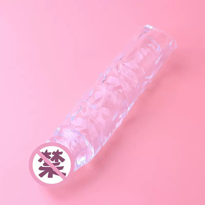 加长4厘米水晶狼牙套男用阴茎加粗情趣套夫妻房事空心成人性用品