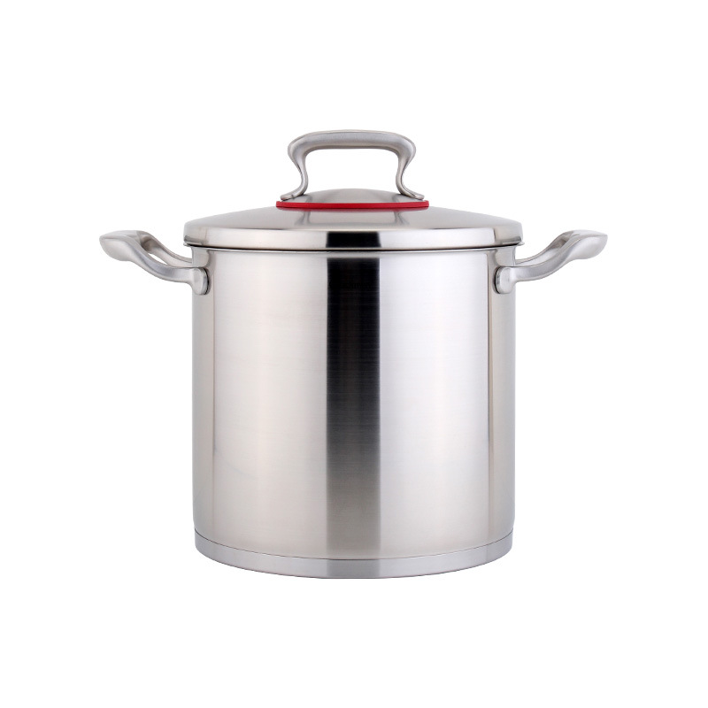 Chockmen Zhuo Deming 18 / 10 acero inoxidable olla de salmuera profunda olla de salmuera gran capacidad 14L