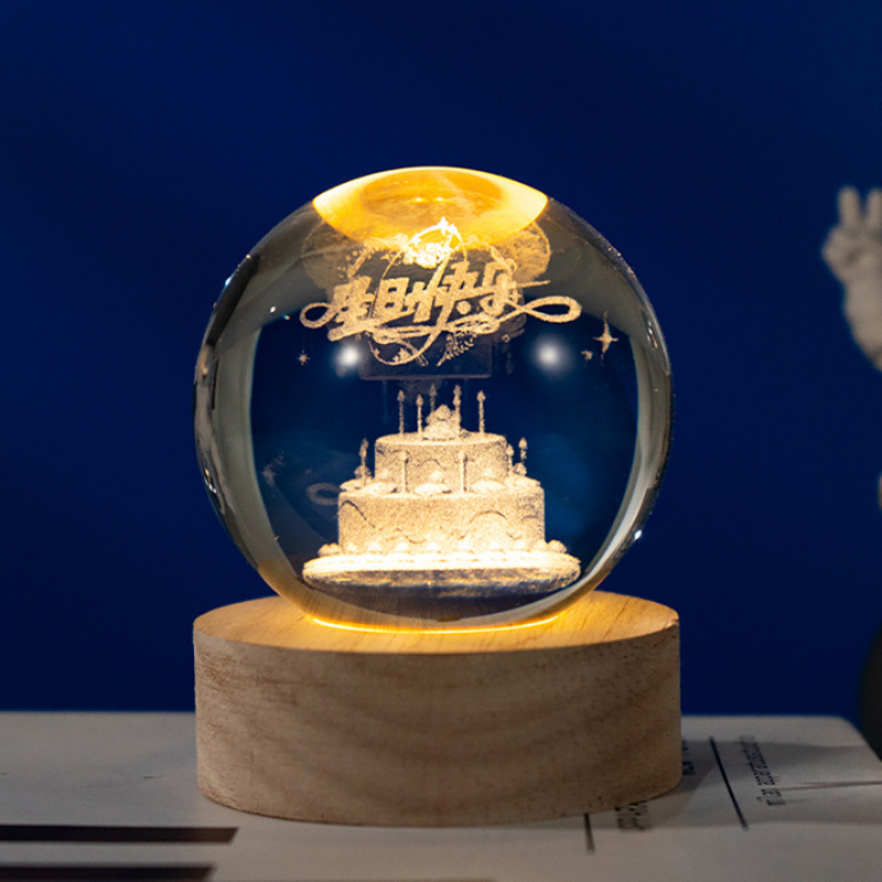 생일 더블 레이어 케이크