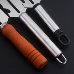 Multifunctional stainless steel peeler, home and restaurant kitchen fruit and vegetable peeling and scraping knife, melon splitter, bottle opener