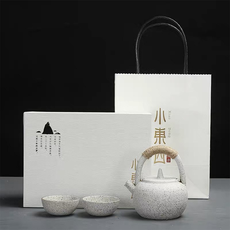 Juego de té japonés con bandeja de té Kung Fu, un juego completo de utensilios de té, regalo, tetera de cerámica, taza de té, impresión al por mayor, LOGOTIPO