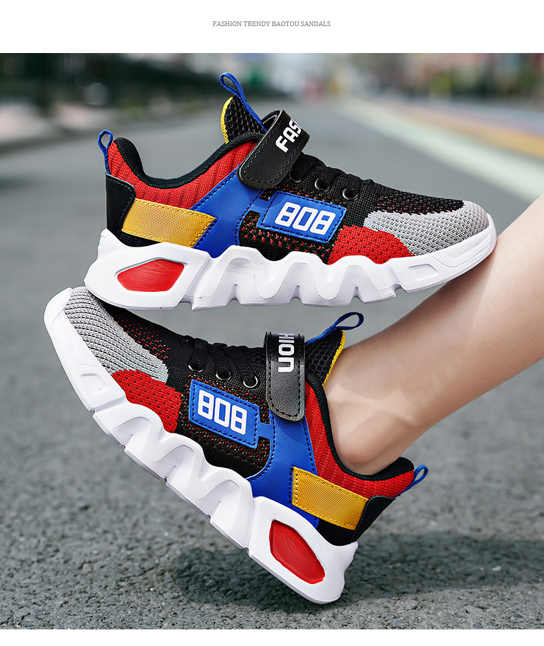 Scarpe da ginnastica per ragazzi traspiranti sneakers estive_voghion.com