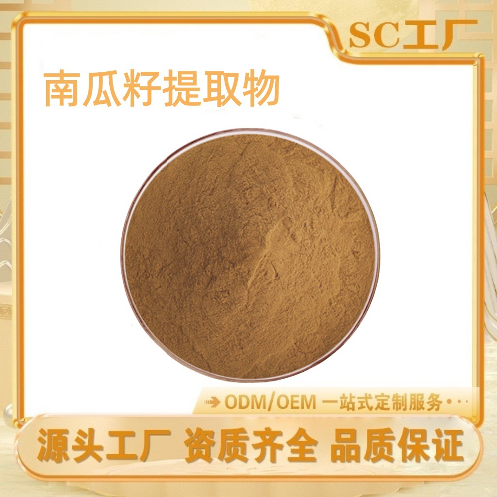 南瓜籽提取物 水溶植物提取粉原料厂家现货批发 南瓜籽粉量大从优