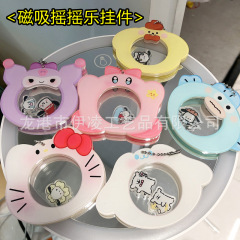 新商品磁気マグネットフォトフレーム手作りDIYロック音楽ペンダントかわいいアニメキーホルダーアクリル