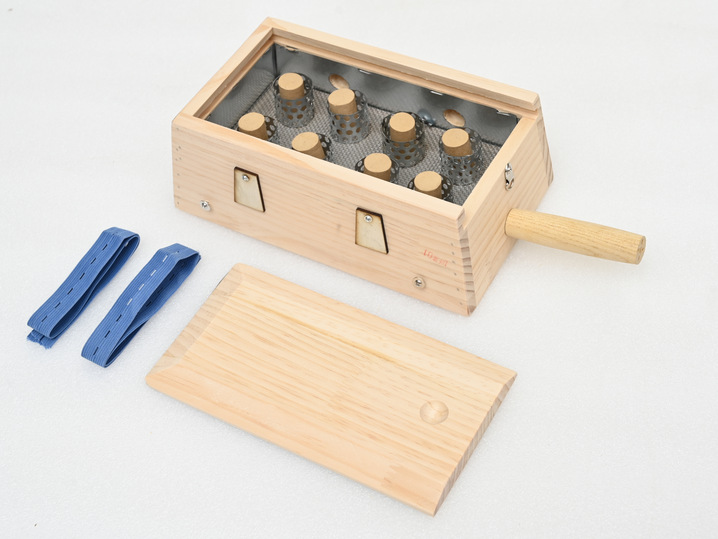 Wooden Moxibustion Box Portable Ai Jiu Moxa Burner for Home Use on Waist Abdomen Legs and Belly key features