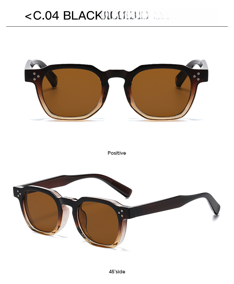 Jett 5169 new round frame mi nail glasses high-grade fashion sunglasses European and American cross-border sunglasses_voghion.com