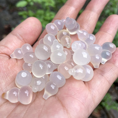 白瑪瑙のヒョウタンのペンダントの美しい色の玉の玉のペンダントの手作りのDIYのネックレスの装飾