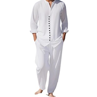 (Cross-border trading), demi-season solid cardigan, shirt, trousers, European style 5