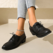 K 13803 Round Toe Chunky Heels Բͷ�ָ�ŮЬ �羳��Ӧ����