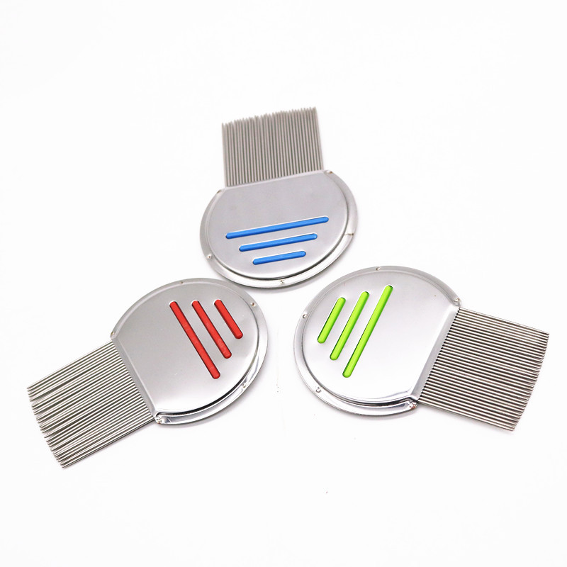 Cross-border pet acero inoxidable pines de eliminación de salto pines de limpieza para mascotas pines de eliminación de pelo para perros y gatos