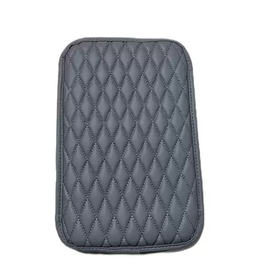 Armrest box pad – Pad Armrest Box Cover - diamond-without-pocket-thin-section-gray