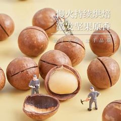 Macadamia nuts 500g1000g macadamia nuts canned snacks roasted seeds and nuts factory wholesale large fruit pieces with opener