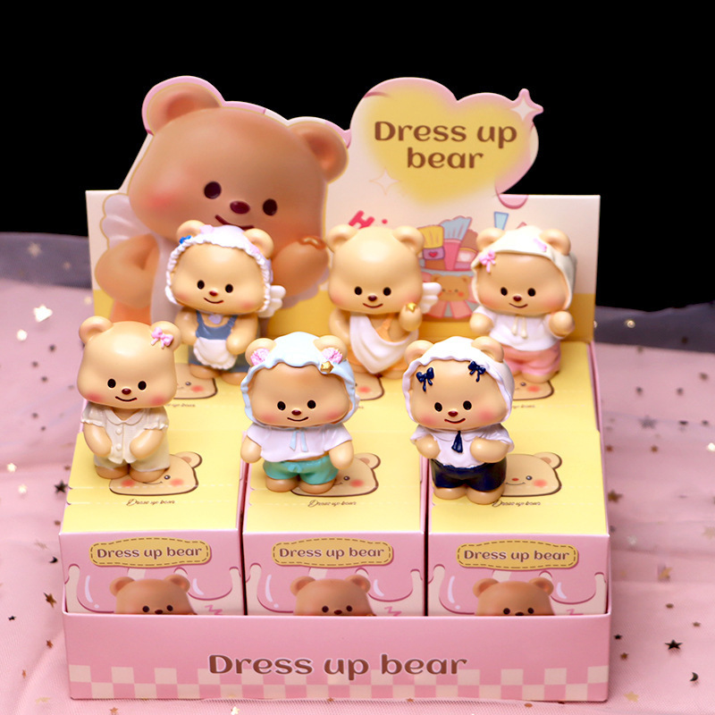 トレンディな小さなマリア ブラインド ボックス クリエイティブかわいい漫画レインボー ポニー フィギュア子供の誕生日プレゼントの小さな装飾品|undefined