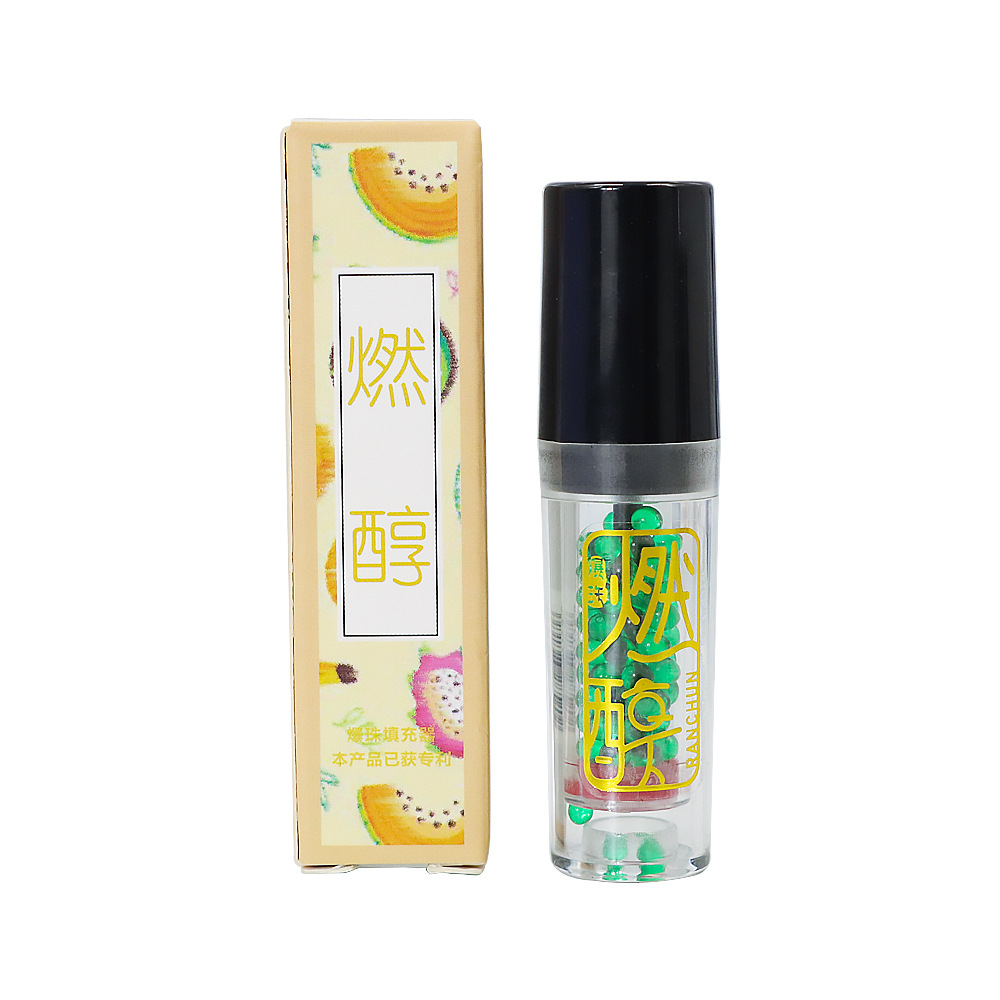 New plastic cigarette burst box manual DIY cigarette installation push push push -toast cigarette cigarette multi -flavored burst beads 6