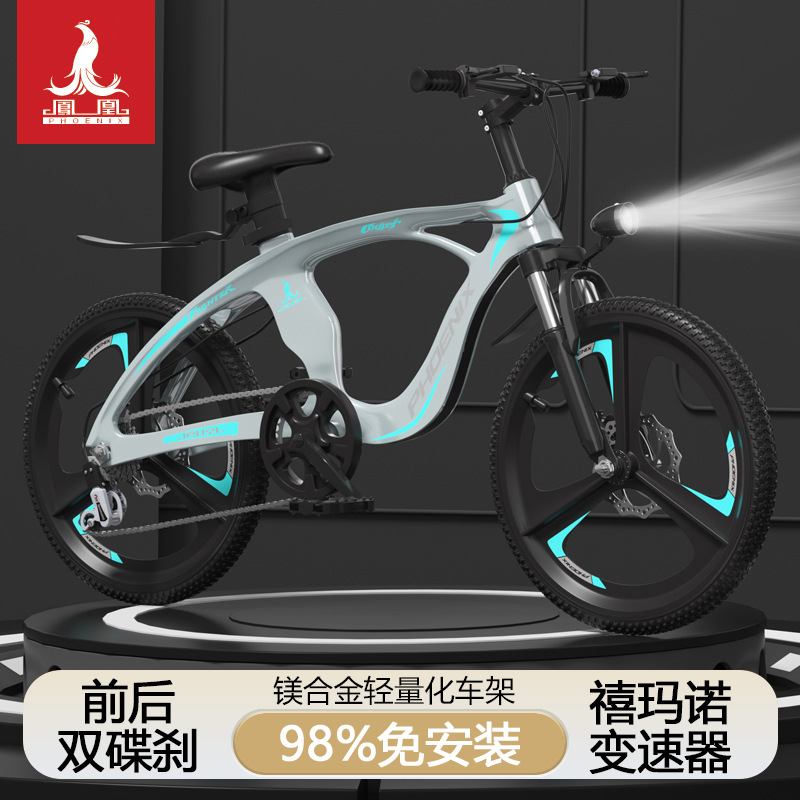 Magnesium Alloy Kidsren's Bicycles for Boys and Girls, Middle and Large Kidsren 8-10-14 Years Old Primary School Students 18/ 20inch Mountain Bikes