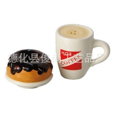 Ceramic Salt Pepper Shakers Set�մɲ��L��������}�޺���ƿ��