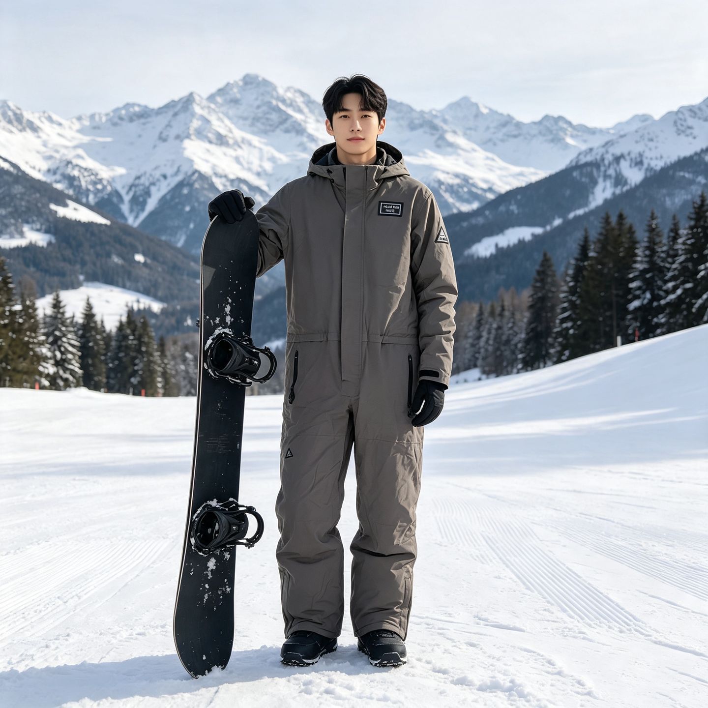 特价清仓连体衣成人骑行防寒服挡风加厚保暖女士滑雪服男大童一体