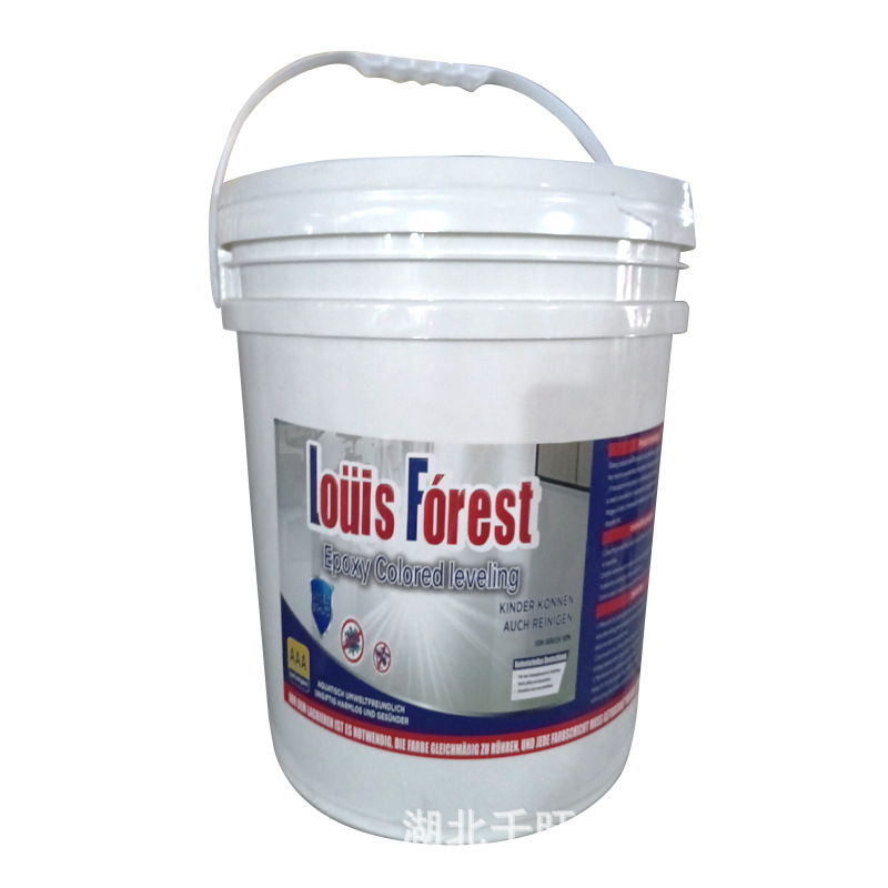 Pintura Epóxica Autonivelante para Pisos de Resina Epóxica Resistente al Desgaste, Antideslizante para Suelos Interiores