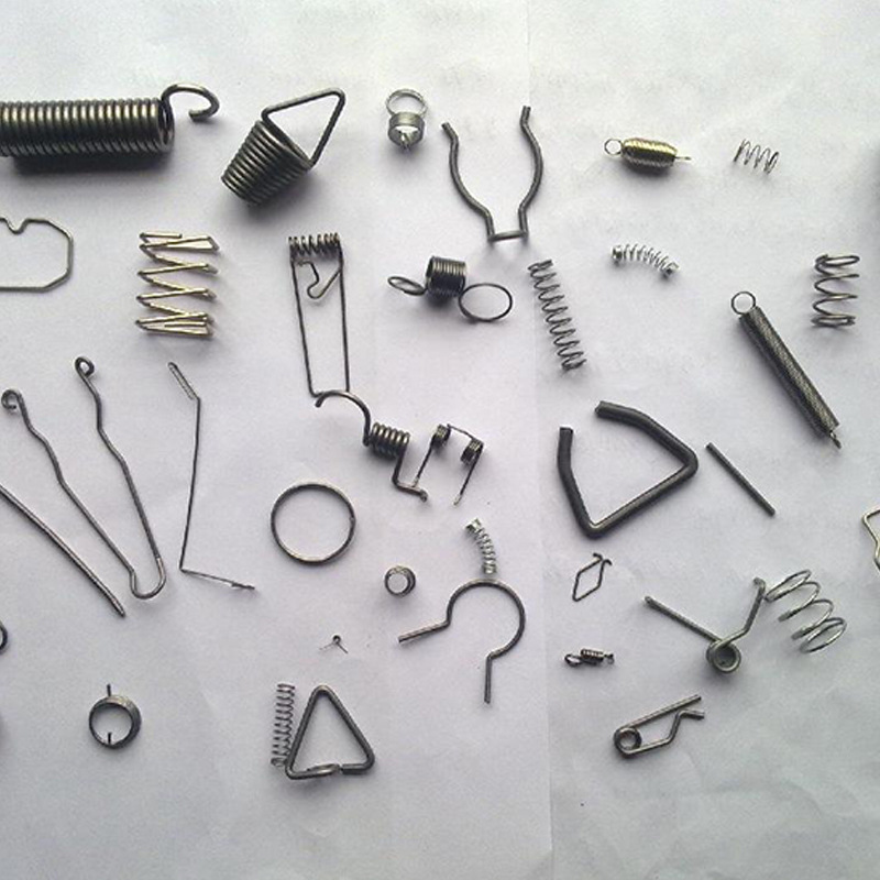异型弹簧线成型304不锈钢压簧车用卡扣钮簧拉簧压缩高弹力