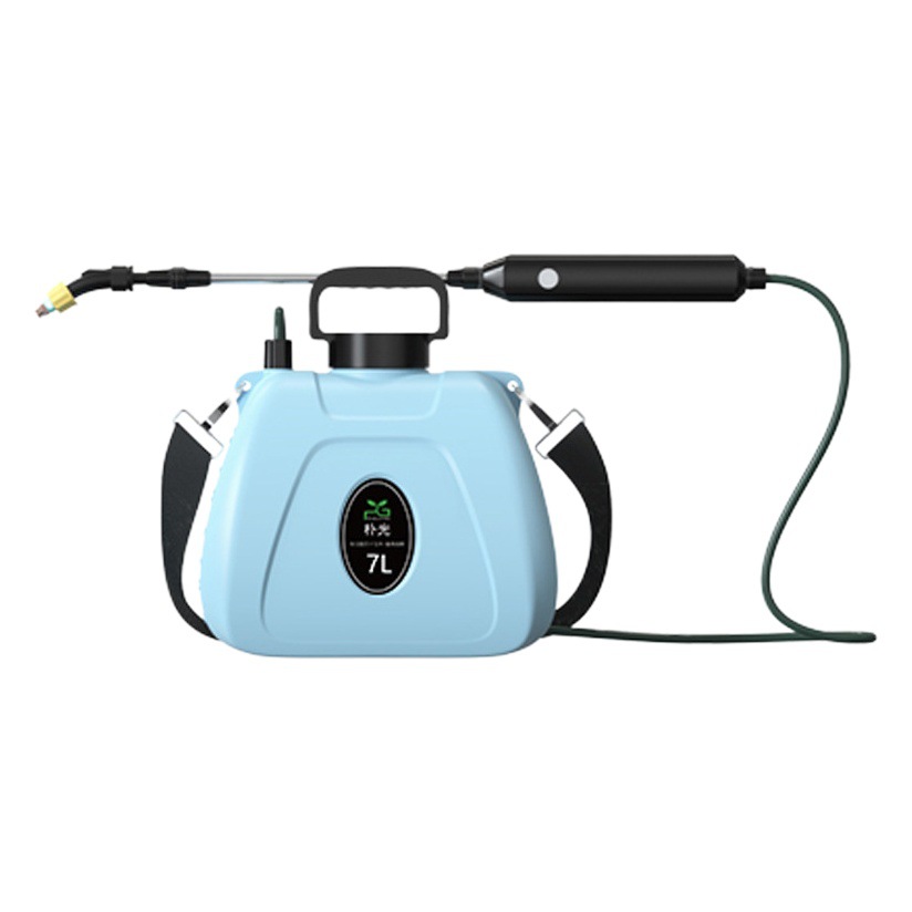 Pulverizador eléctrico de hombro para desinfección, jardinería, riego de flores, botella pulverizadora de plástico, pulverizador de batería de litio de alta presión, actualización de batería de larga duración