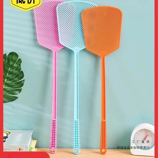 Fly Swatter Plastic Swatter Is Not Broken, Large Size, Longed and Thickeneded, Household Manual Mosquito Swatter, Kitchen Fly Killing Long Handle