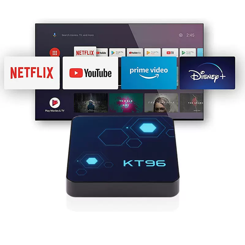 安卓智能机顶盒AmlogicS905x3双频WIFIKT96 8K网络播放器电视盒子
