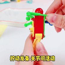 会跳舞的机器人上链发条玩具跳舞小人摇摆跳舞小玩具地摊热卖批发