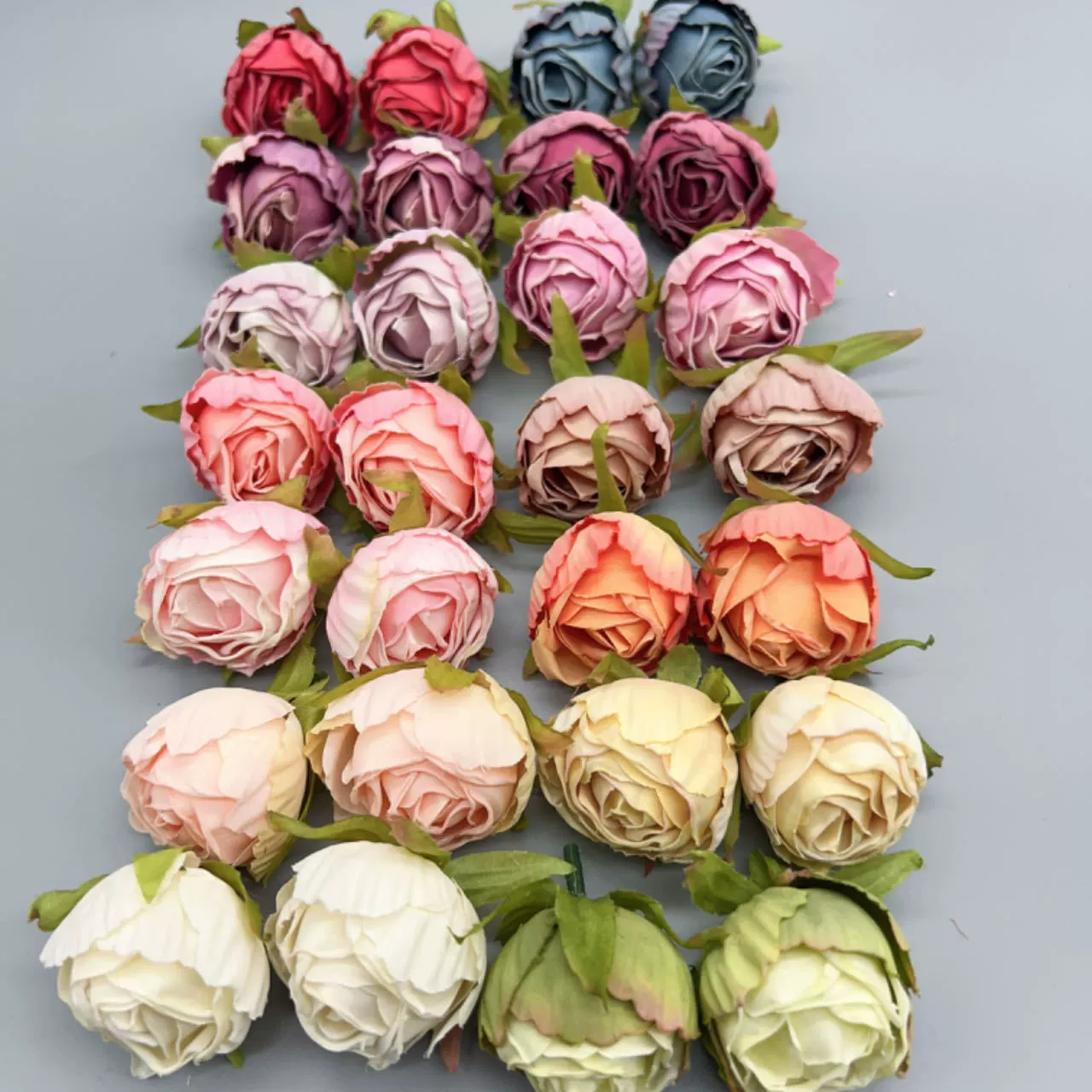 Искусственный цветок Ретро край кокса Роза голова Шелковый цветок поддельный цветок DIY материал ручной работы подарочная коробка украшение свадебное украшение