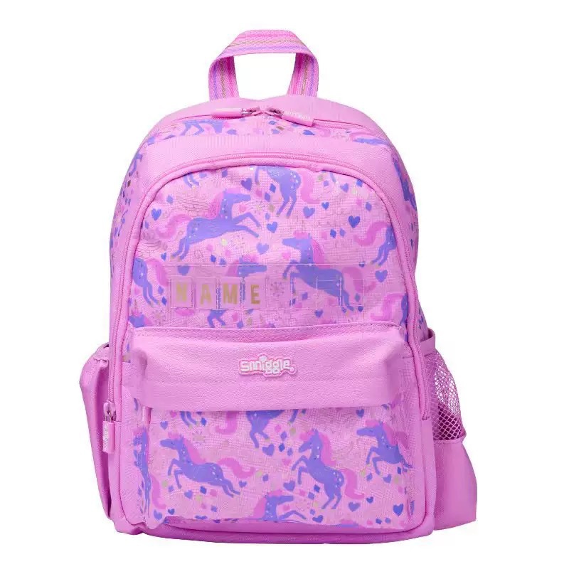 Australia Smiggle caricatura mochila de tamaño medio jardín de infantes mochila de hombro 3D con sombrero de caricatura