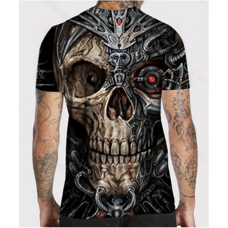 Camiseta Lion 3D - Side View