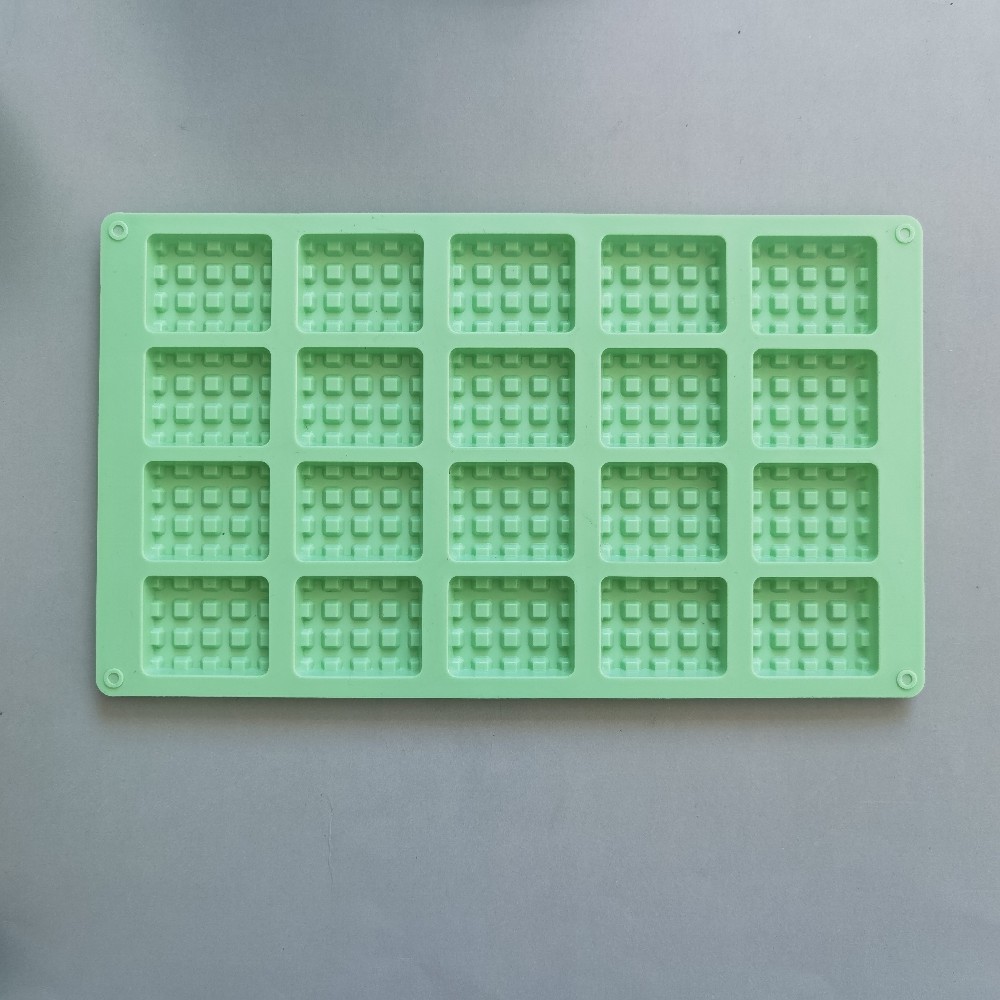 20 gaffles 177 molde de silicona pastel helado pudín molde de postre jabón utensilios