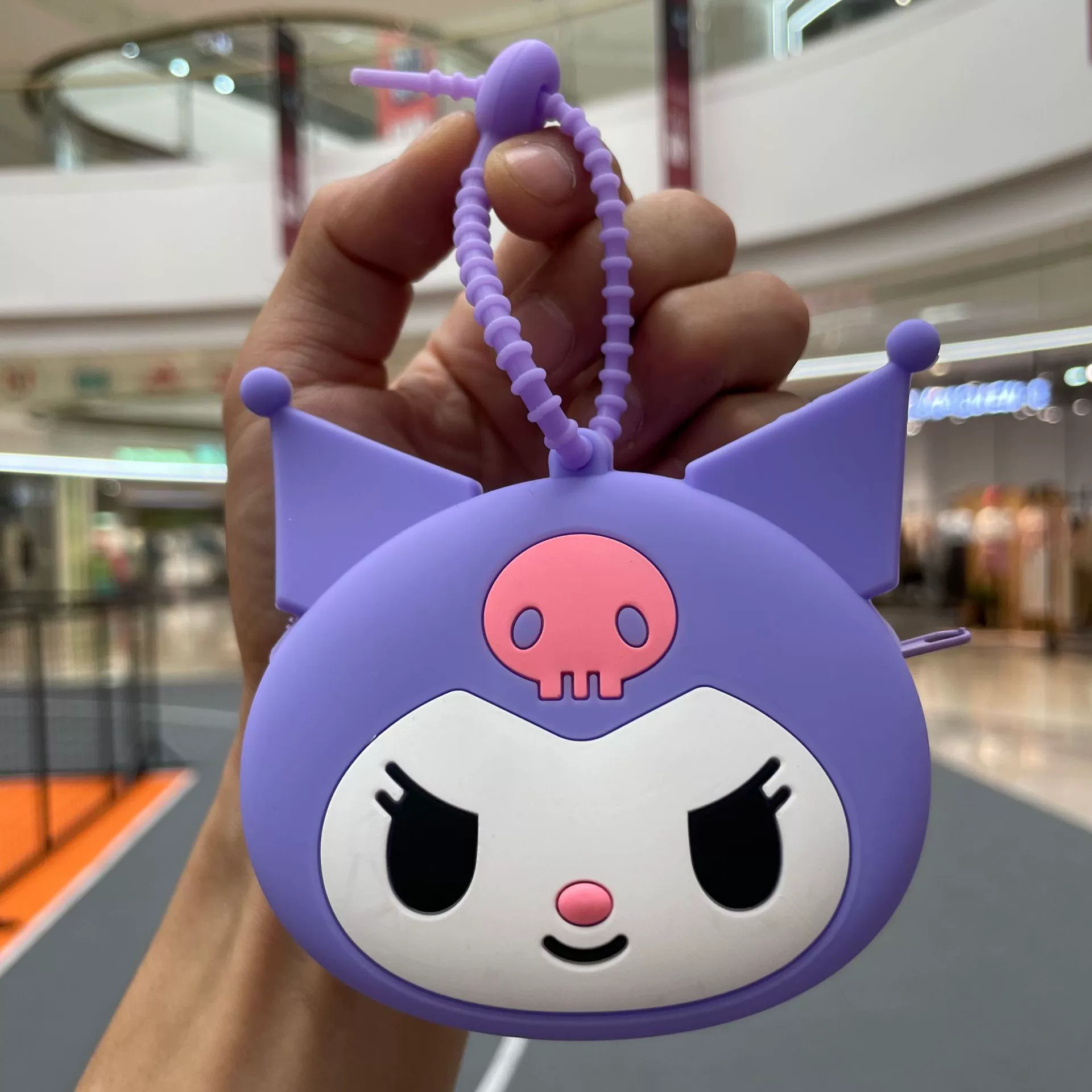 Sanrio силиконовый кошелек, сумочка для ключей, брелок, подвеска, подарок на день рождения