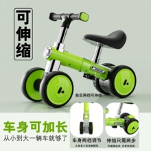厂家现货儿童平衡车四轮滑行车学步车宝宝灯光音乐扭扭车入门批发