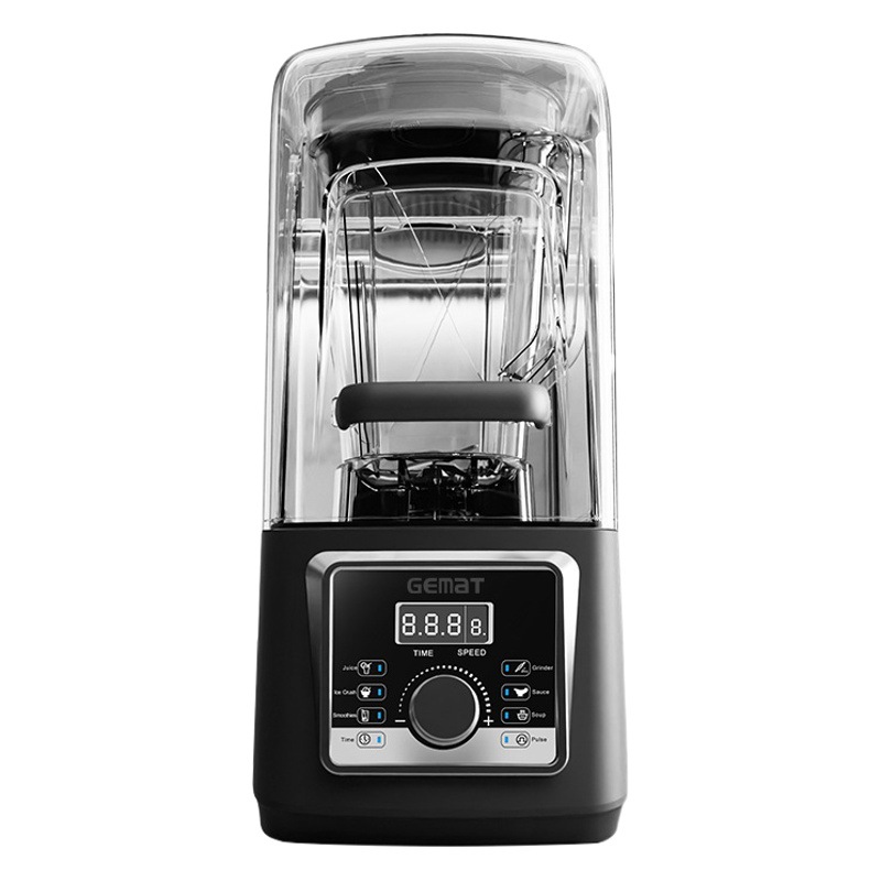 4l5l comercial aislamiento acústico cubierta de la pared rompiendo Máquina de trituración de hielo exprimidor máquina batido leche tienda de té mezclador especial transfronterizo al por mayor