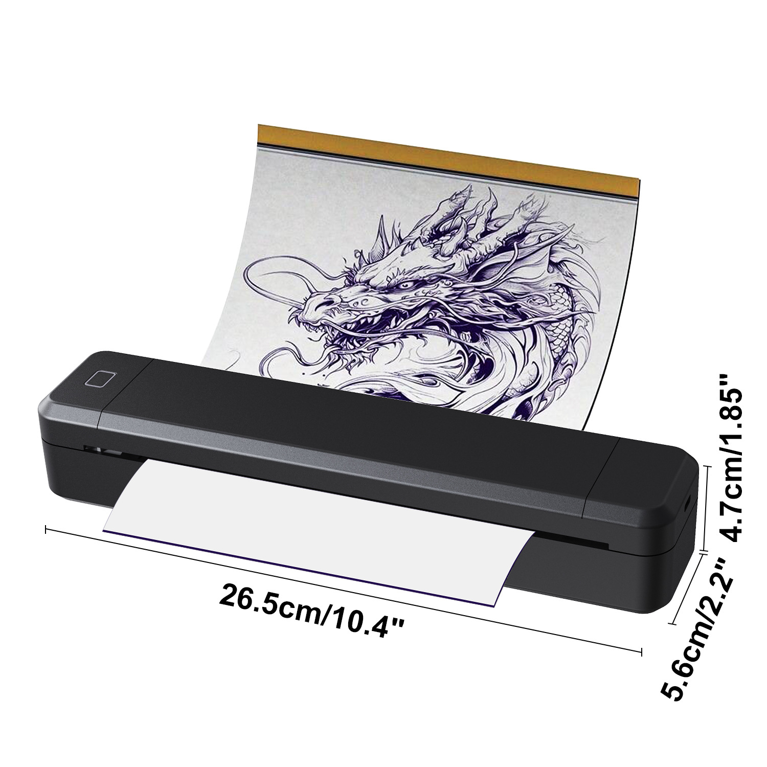 Printer, handheld tattoo, x8, bluetooth, (Cross-border trading)