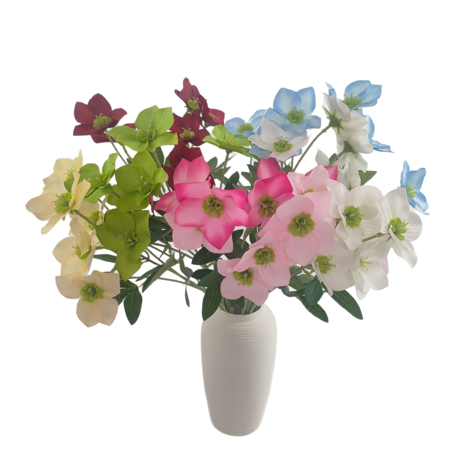 Artificial flowers for home use, wedding flowers, fresh nail decoration 5