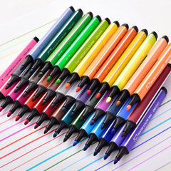 Deli stationery triangle thick rod watercolor pen children's painting coloring pen graffiti 12 colors 36 colors 48 colors washable