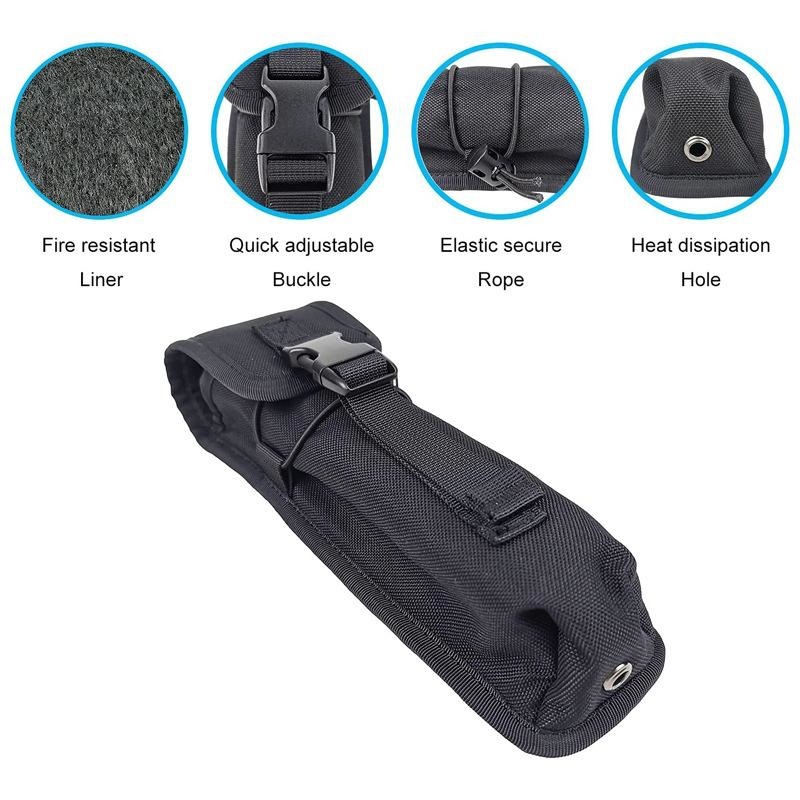 New Outdoor Tactical Cos Costume Silencer Anti-Scratch Cover Camouflage Fireproof Heat-Resistant Military Fan Gun Accessories Protective Cover