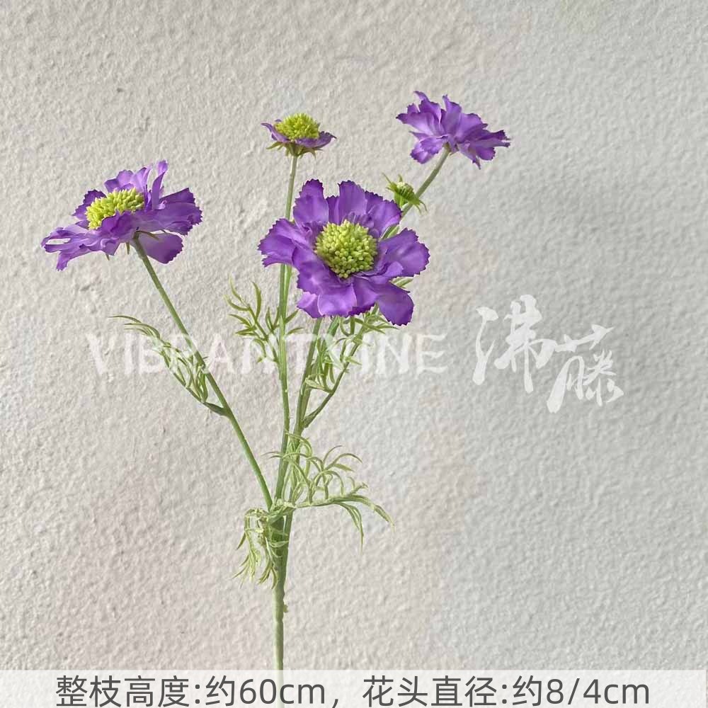 Púrpura de la boda flor artificial salón de bodas Camino de plomo techo arreglo floral Hotel Bienvenido arco piso decorativo flor artificial