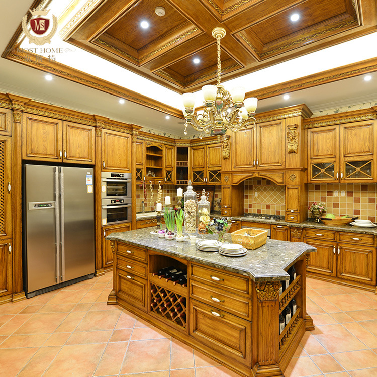 Manchester solid wood customized Whole kitchen French cupboard Closet The whole house Whole Home Furnishing customized