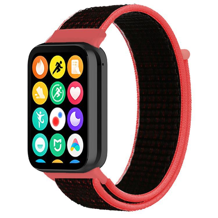 xDfind Nylon Backloop Velcro Bandera para pulsera Xiaomi 9 Pro / 8 Pro / Redmi Watch 6 / 5 / 4