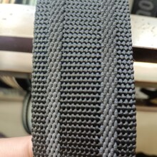 3.8宽防滑带黑色材质仿尼龙1.8mm厚5cm厘米单面防滑织带珠纹 现货