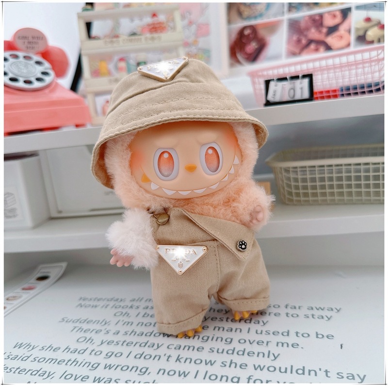 第一世代と第二世代のラブブ服ペンダント 17 センチメートルラブブ座りパーティーベビー服人形かわいいスーツ在庫あり|undefined