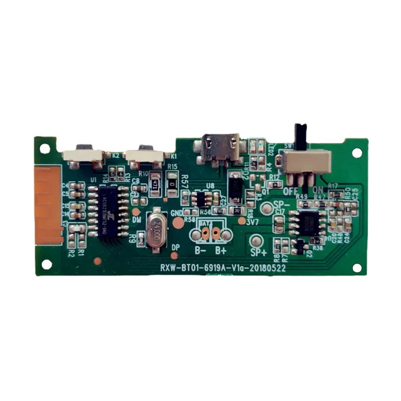 New Bluetooth card audio board design, Bluetooth audio PCBA drive board control board scheme research and development