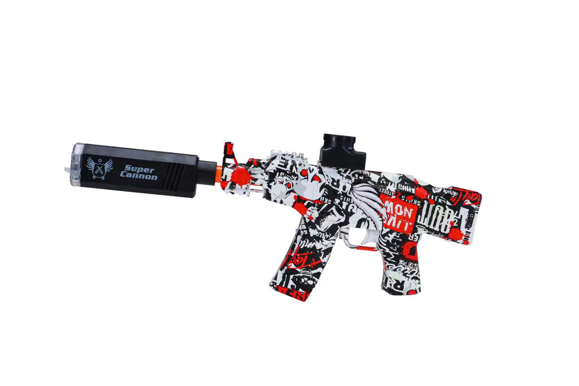 Pistola de cristal especial para AK juguete infantil con rango de disparo eléctrico de precisión juguete de agua para niños con bala suave